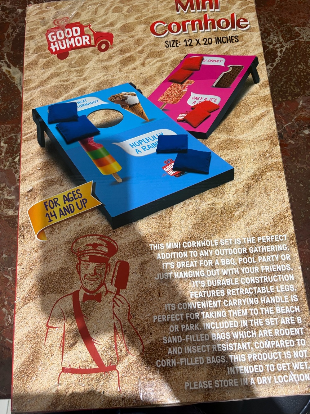 Mini Cornhole Game Set - Picture 2 of 2